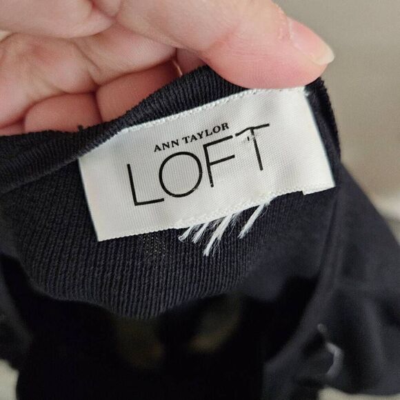 Ann Taylor Loft Ruffled Button Down - Picture 7 of 7